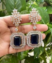 Stunning Pakistani Jhumka Earrings | Silver Jhumka