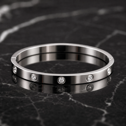Stainless Steel Hand Cuff Bracelet for Men & Women