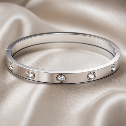 Stainless Steel Hand Cuff Bracelet for Men & Women